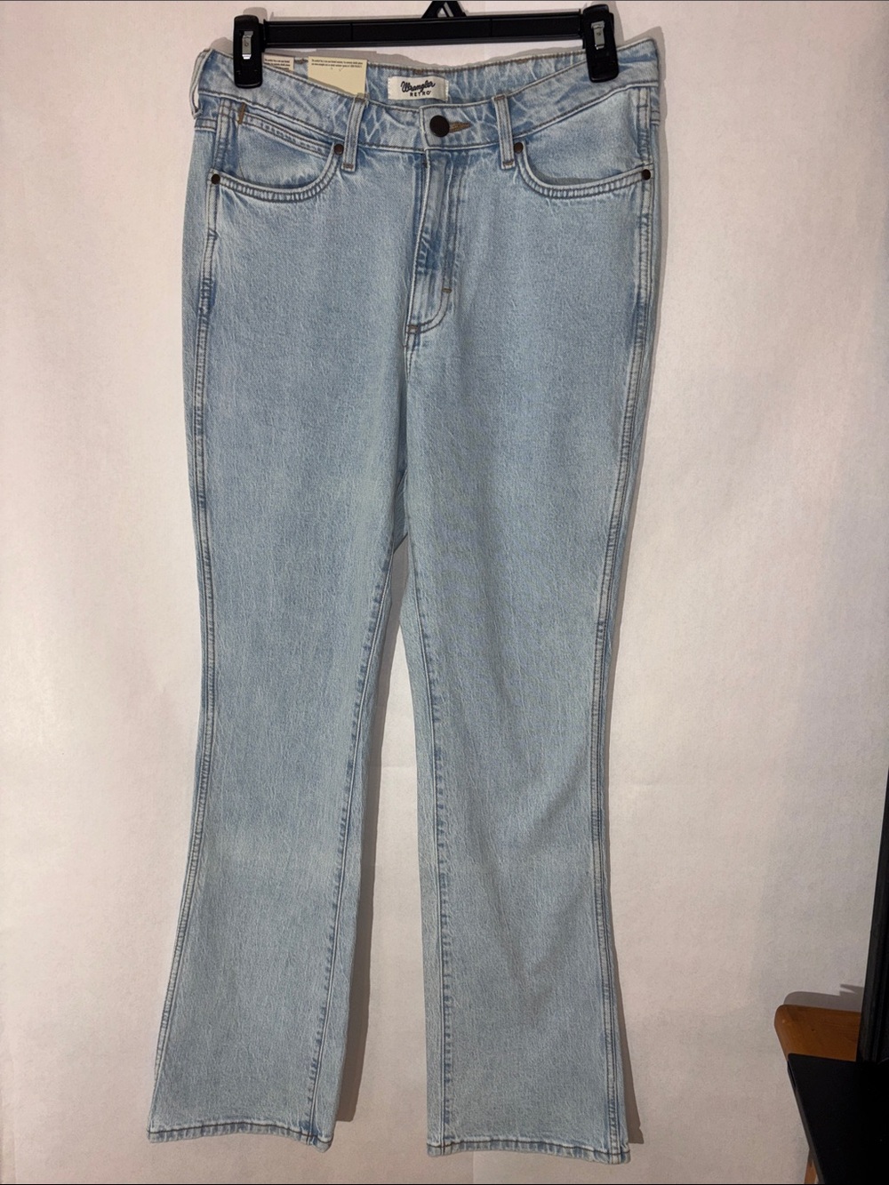 Wrangler Light Blue Women's Wide-Leg Jeans